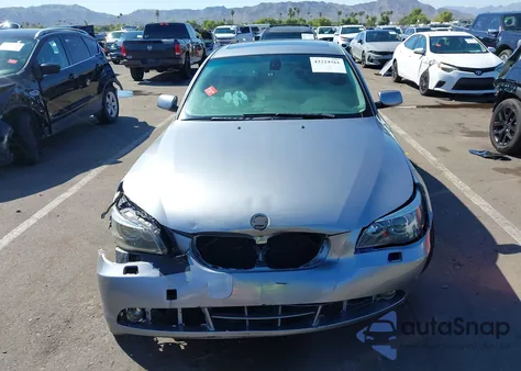 2007 BMW 530I z USA, uszkodzony, nr VIN WBANE73527CM46244